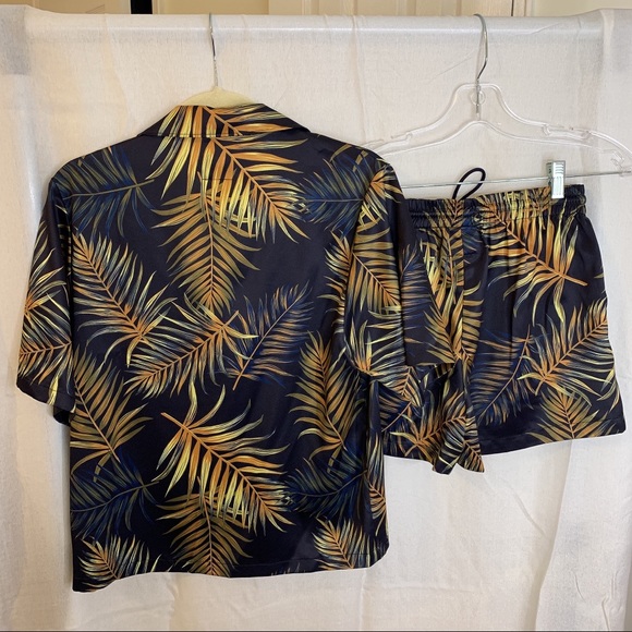 Kith Silk Pajama Leaf Set - Picture 7 of 11